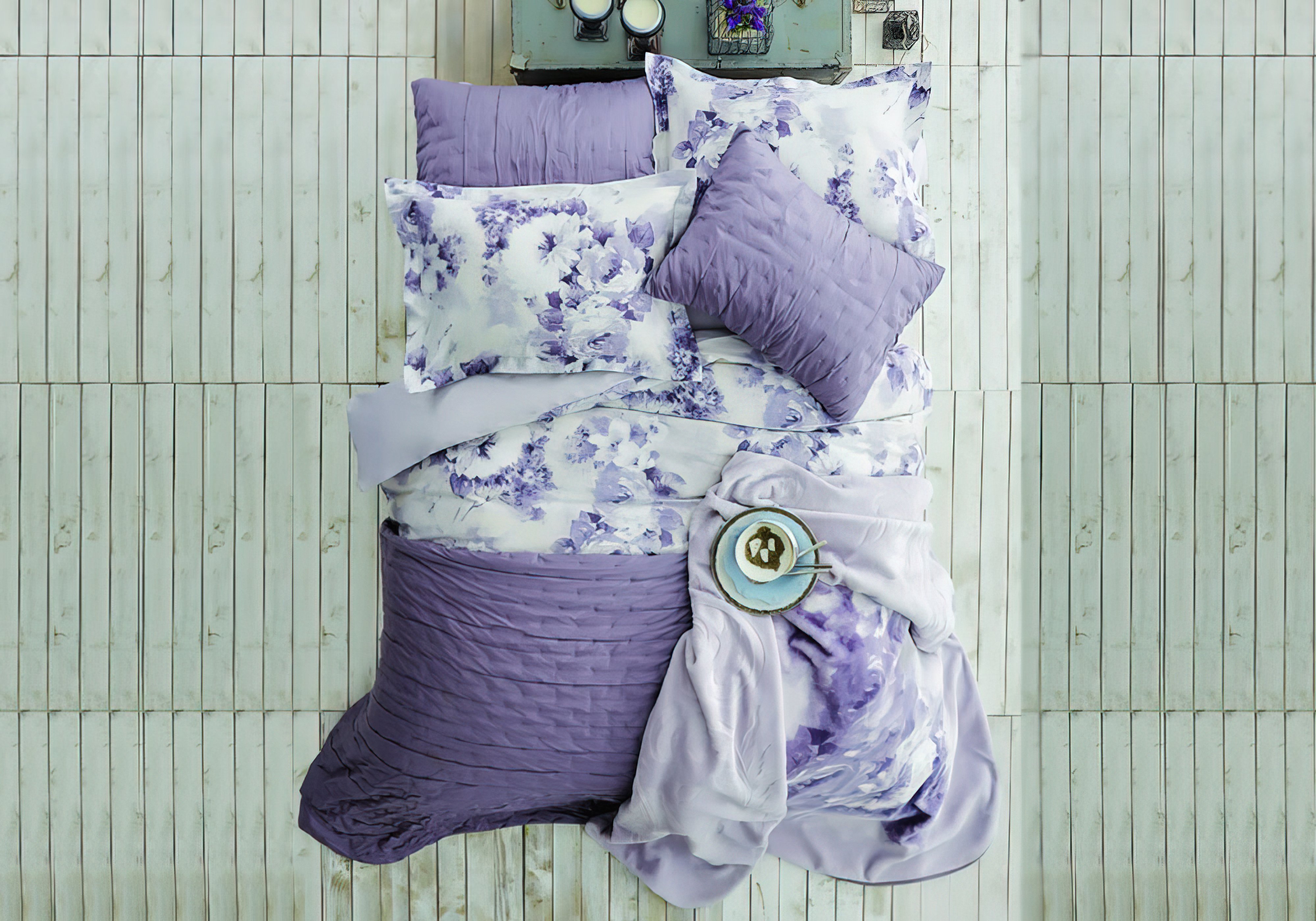 Комплект постельного белья "Madelin purple 2017-1" Karaca Home