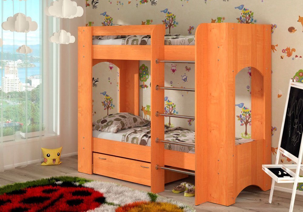  Купити Дитячі ліжка Двох'ярусне ліжко "Дует-2" Пехотін