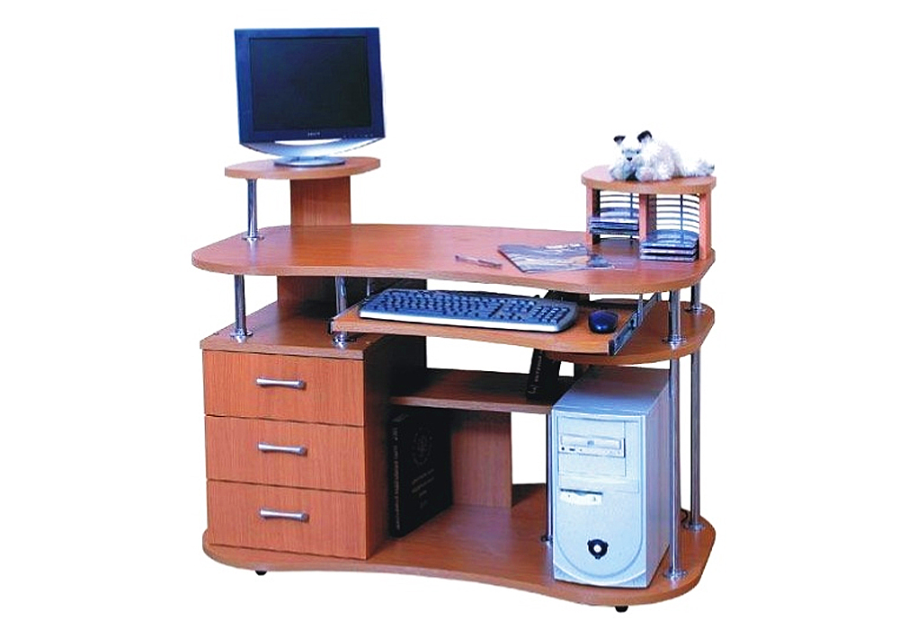 Компьютерный стол Эррипо Ника-Мебель, Тип Прямой, Ширина 100см
