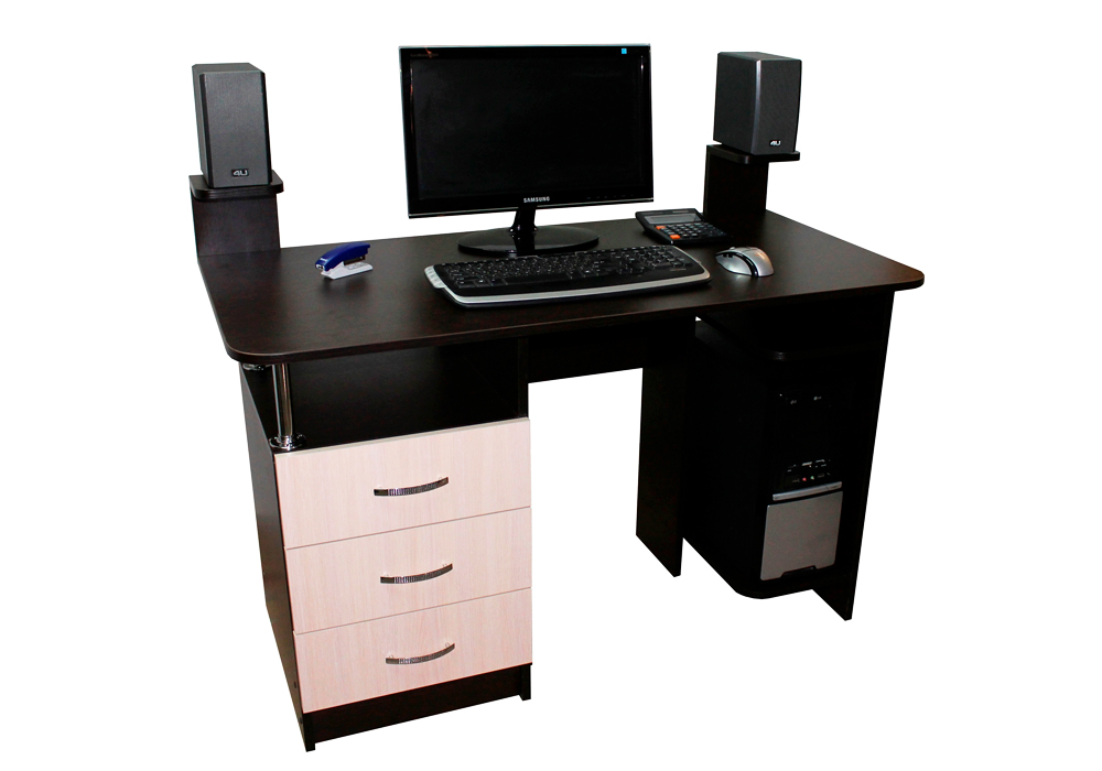 Компютерний стіл НСК-15 Ніка-Меблі, Ширина 120см, Глибина 60см