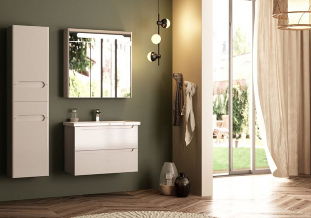 Комплект мебели для ванной Sofi Aquarius, Цвет Белый, Размер Большой