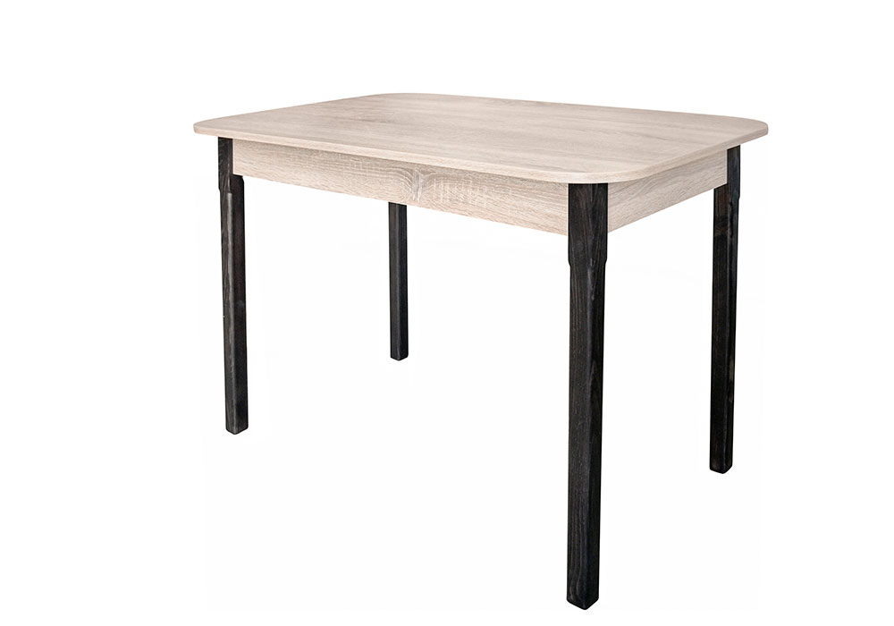 Стол кухонный с деревянными ножками 80 МАКСИ-Мебель, Глубина 60см