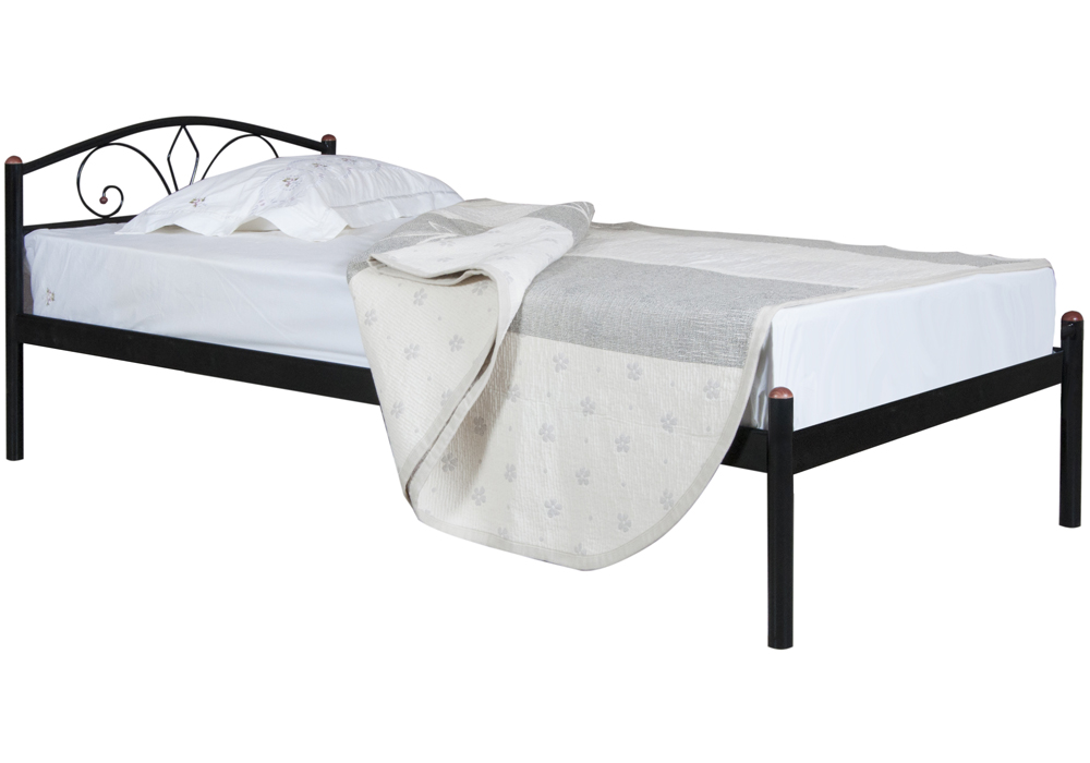 Металлическая односпальная кровать Лара Melbi, Ширина 96см