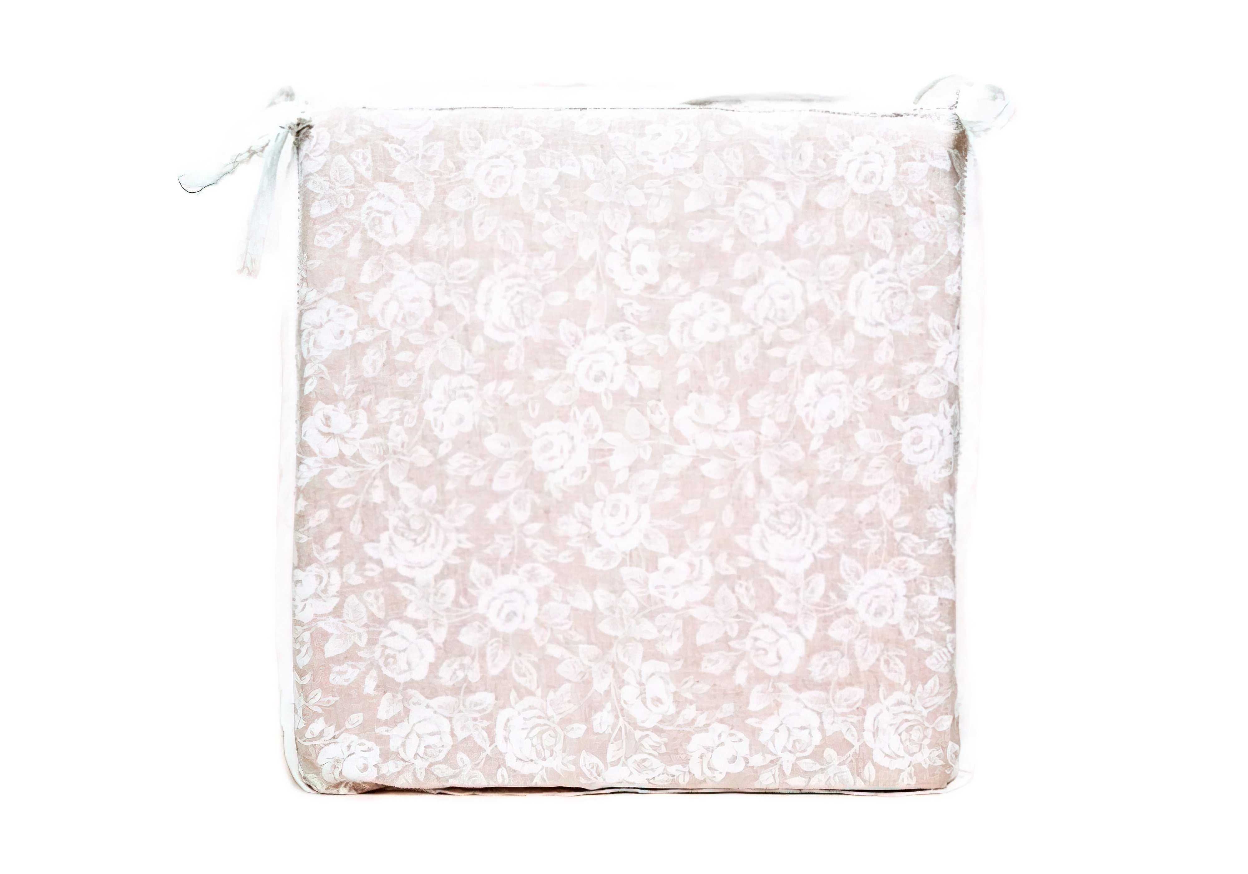 Декоративная подушка на стул White Rose Прованс, Форма Квадратная