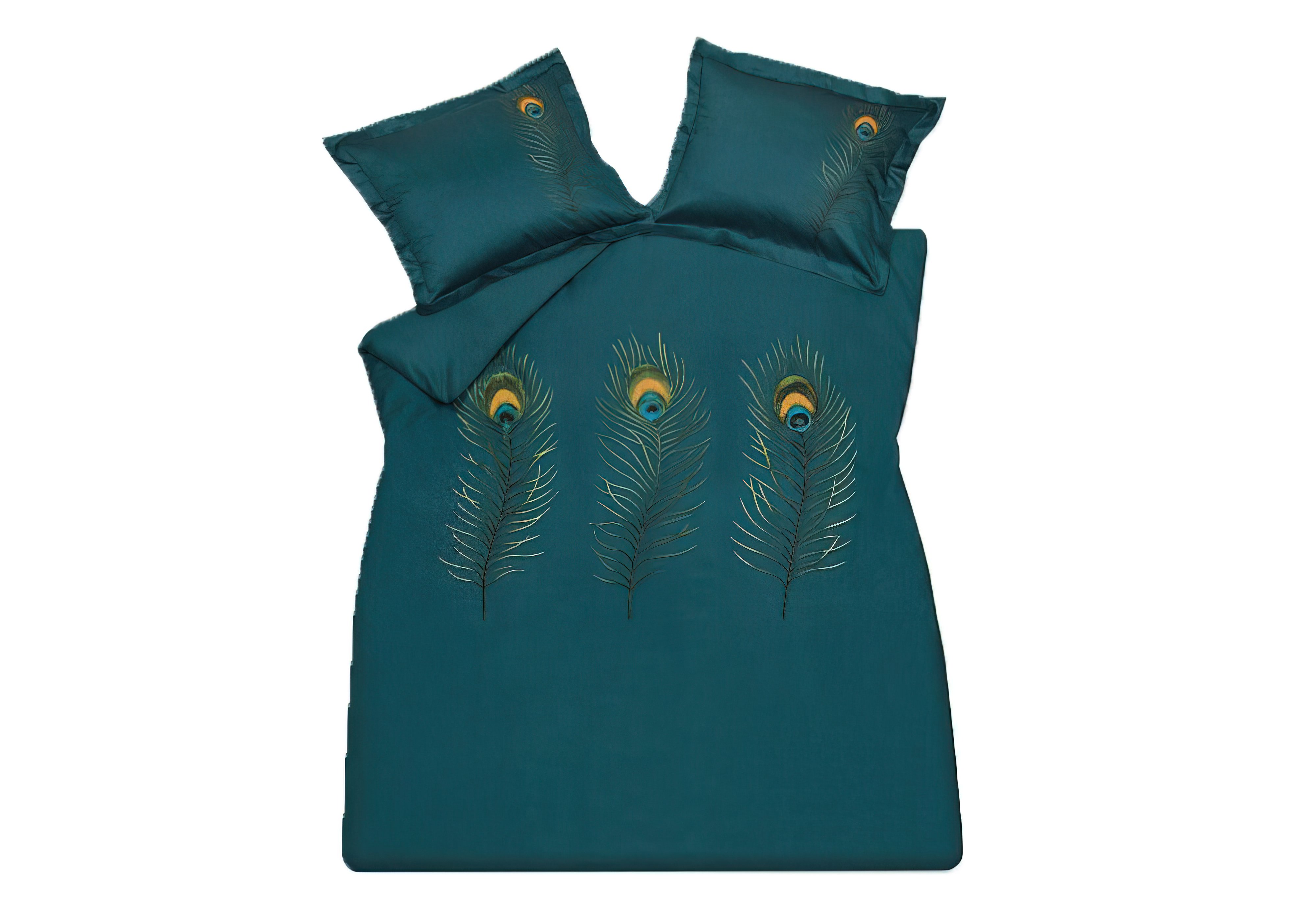 Комплект постельного белья "Peacock Feathers" двуспальный VanDyck