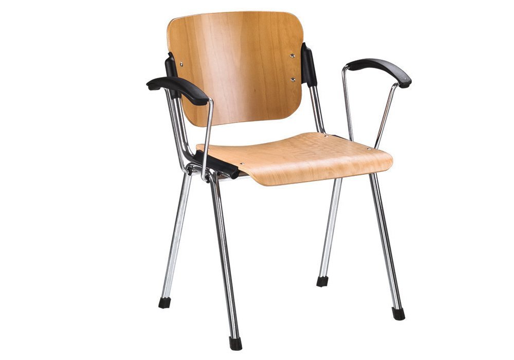 Купить Компьютерные стулья Стул "Эра WOOD ARM" Новый стиль