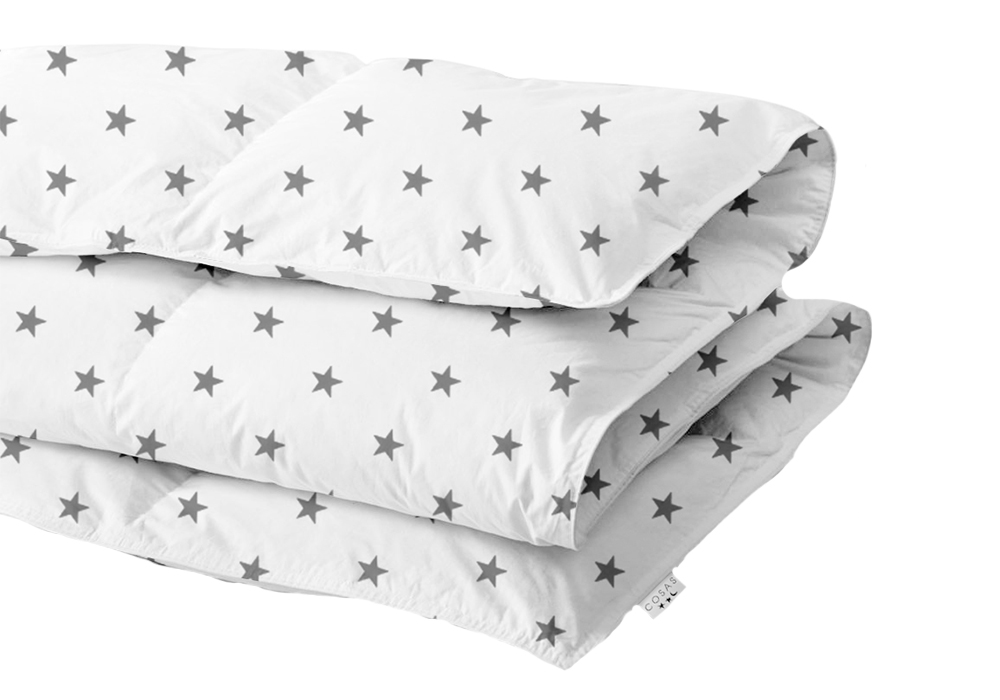Одеяло Quilt 110 Wool Sil Star Grey Cosas, Количество спальных мест Односпальное