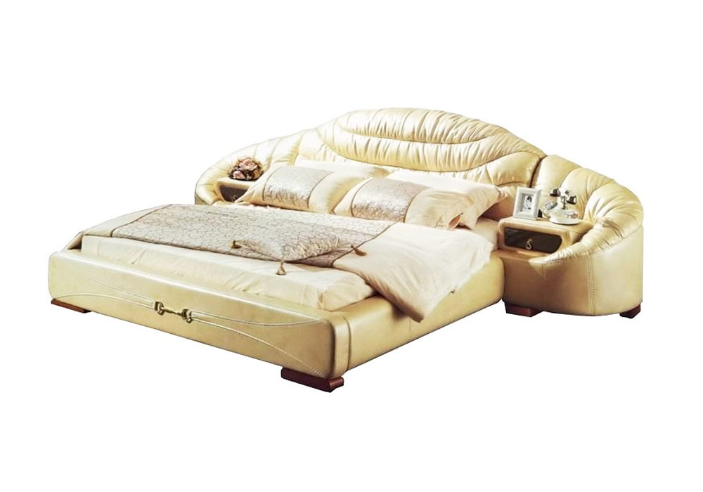 Двуспальная кровать Калипсо-4 Ливс, Ширина 256см, Глубина 310см