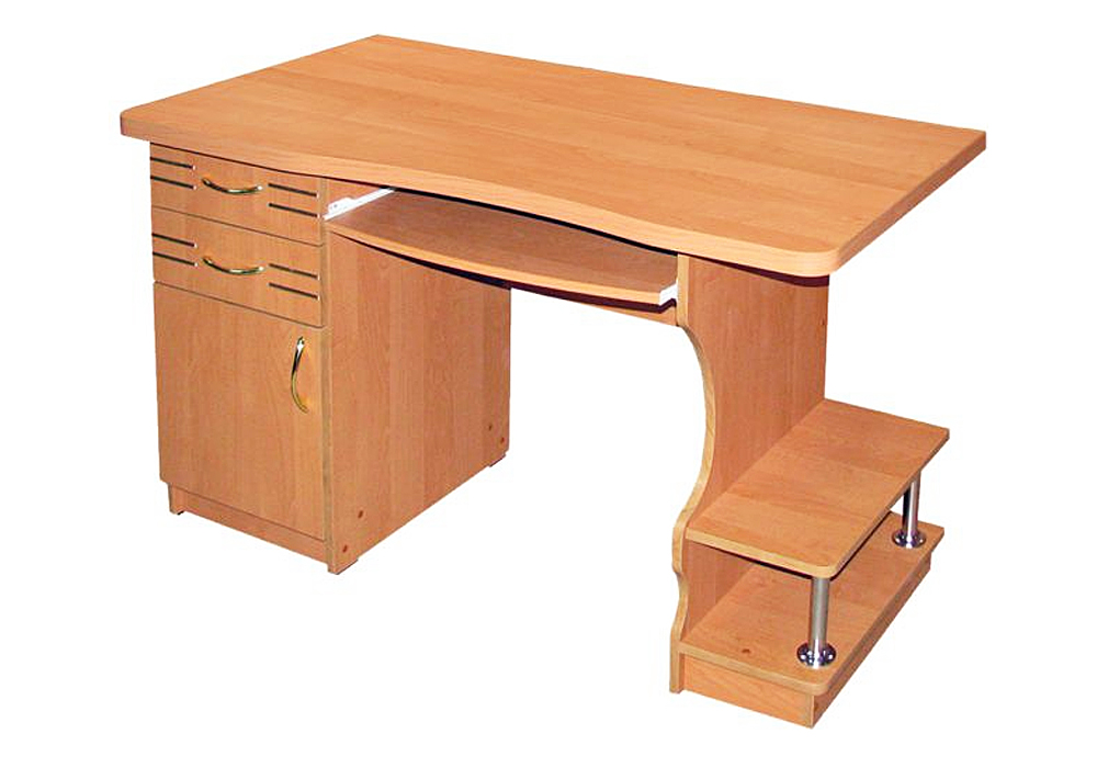 Компьютерный стол Фазис без надстройки МАКСИ-Мебель, Тип Письменный
