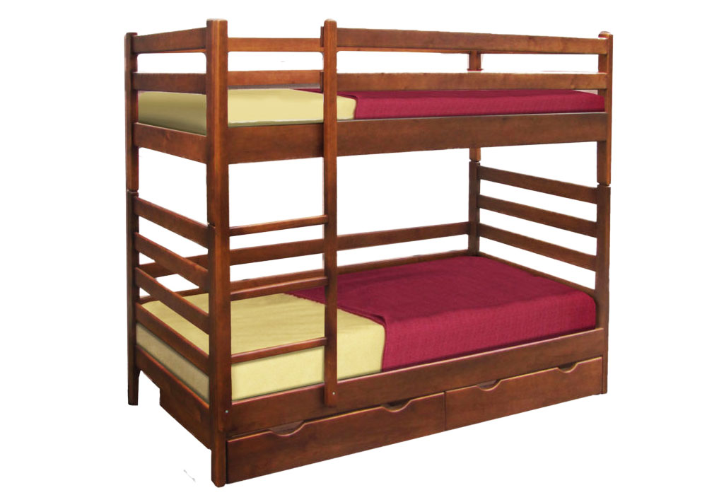 Двухъярусная кровать Засоня Ambassador, Ширина 96см, Глубина 198см