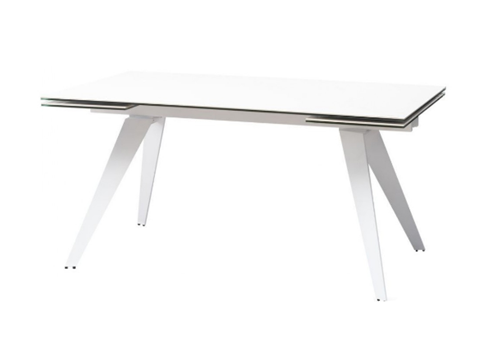 Кухонный раскладной стол Keen Jalam White Concepto, Ширина 160см, Глубина 90см