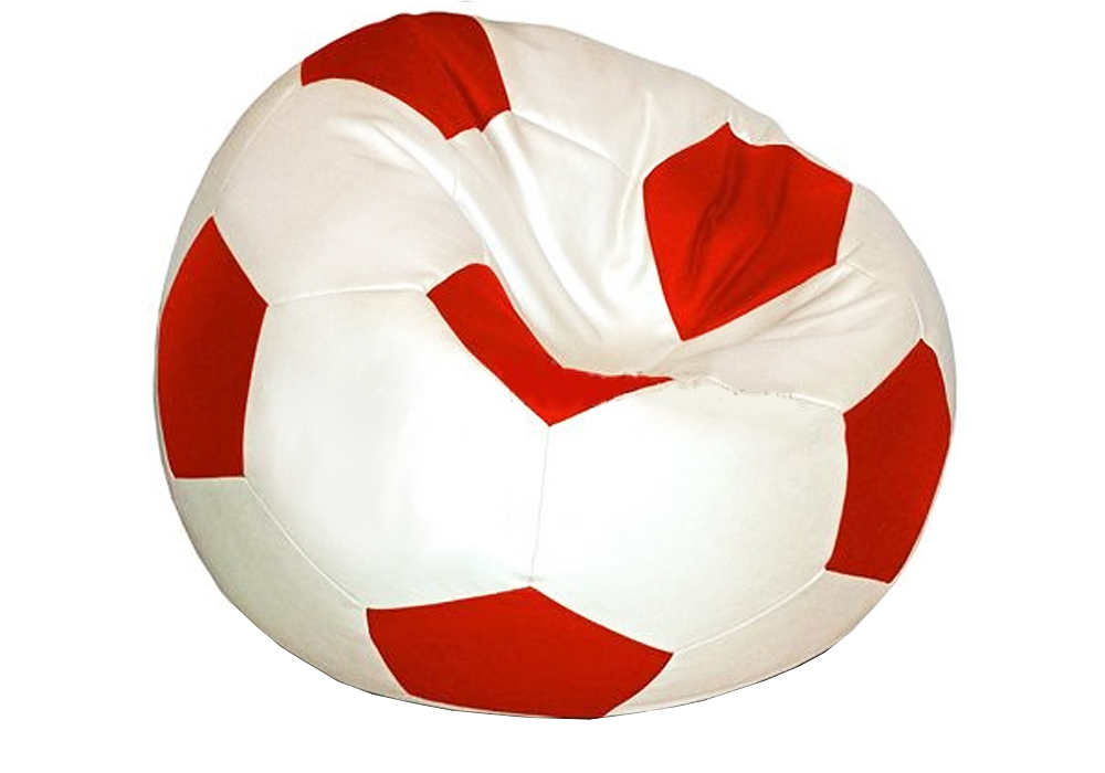 Кресло Футбольный мяч XXL Арт-Пуфи, Диаметр 130см, Высота 130см
