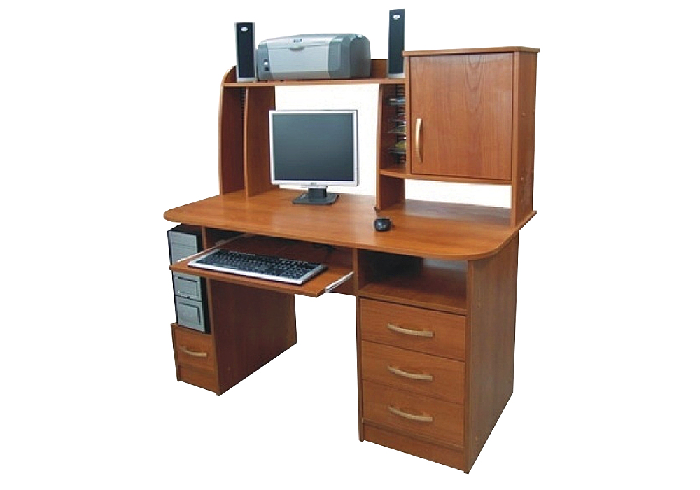Компьютерный стол Элара Ника-Мебель, Тип Прямой, Ширина 130см