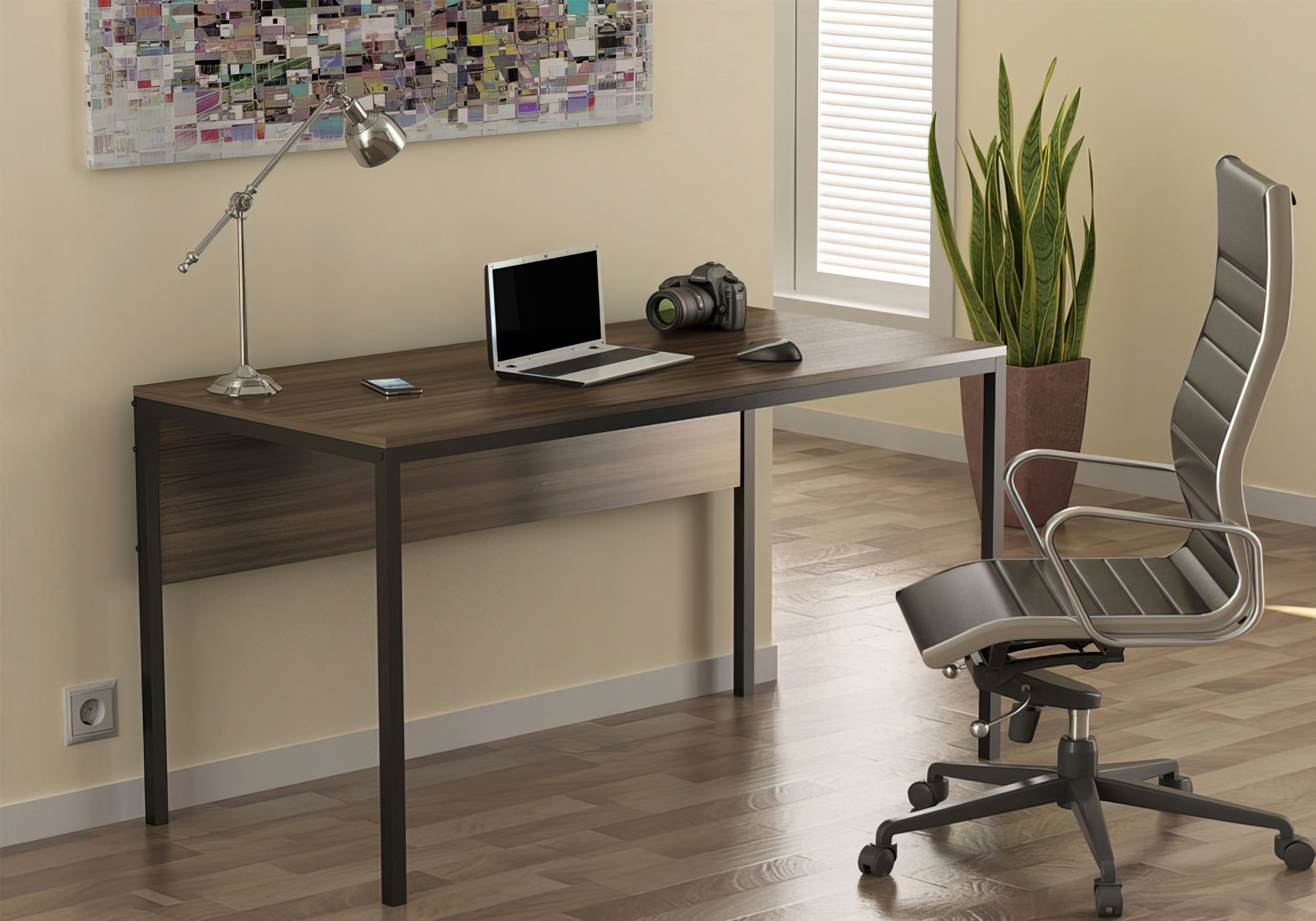  Недорого Офисные столы Стол офисный "L-2p" Loft Design