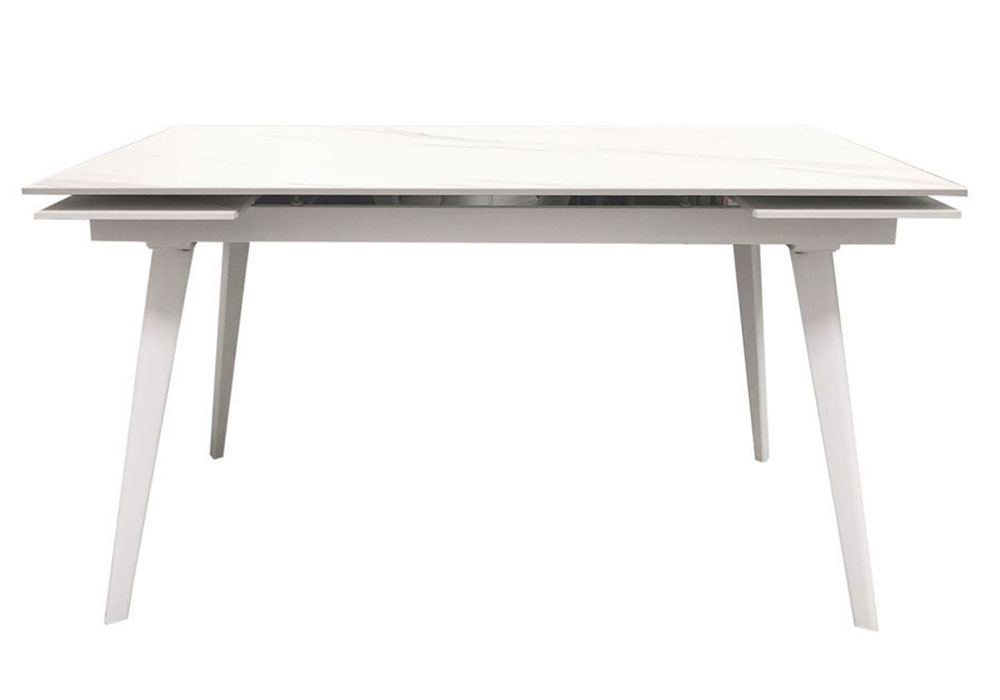 Кухонний розкладний стіл "Hugo Carrara White" Concepto