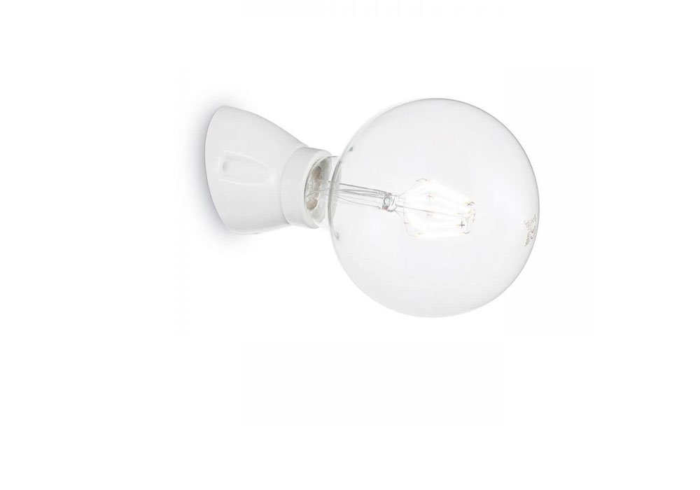 Бра WINERY AP1 BIANCO 180298 Ideal Lux, Тип Настенное, Источник света Лампа накаливания