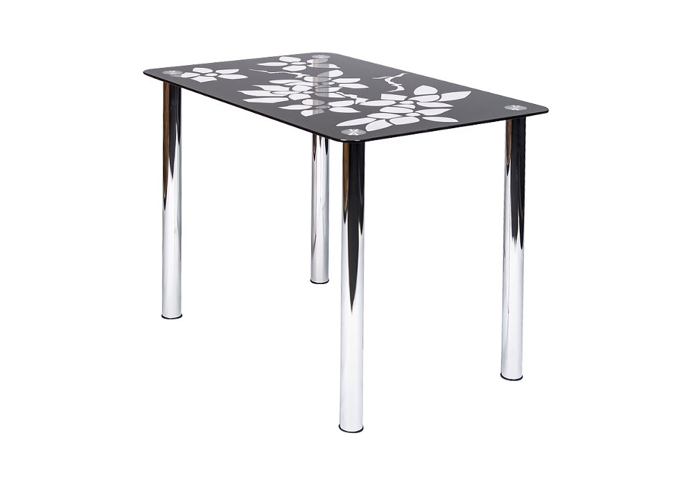  Купить Кухонные столы Стол обеденный стеклянный "Цветение 91" Диана