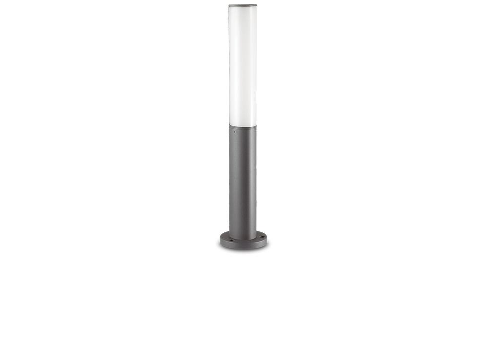 Светильник парковый ETERE PT Ideal Lux, Форма Цилиндр, Цвет Серый