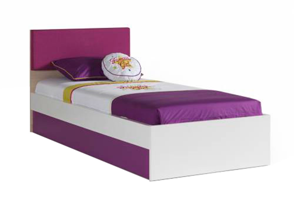 Дитяче ліжко Trend 100 см Kupa, Ширина 108см, Глибина 210см, Висота узголів'я 90см
