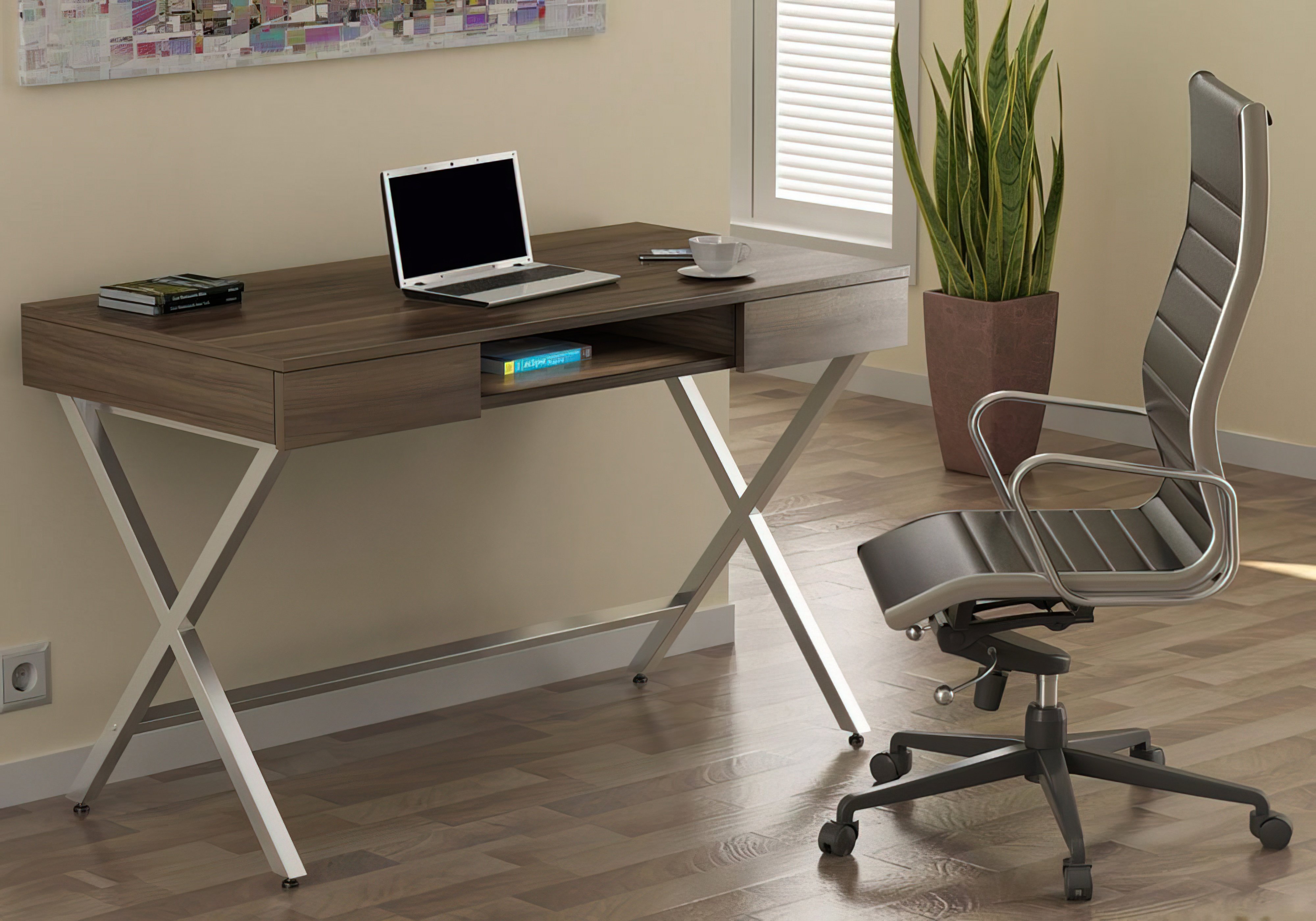  Недорого Офисные столы Стол офисный "L-15" Loft Design