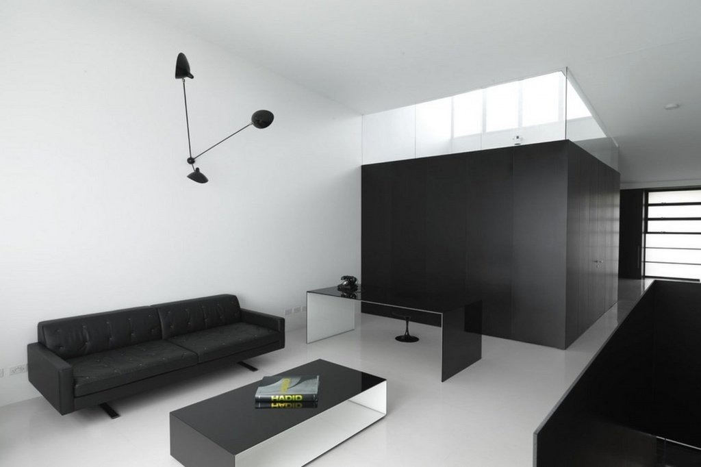 черная мебель в дизайне интерьера