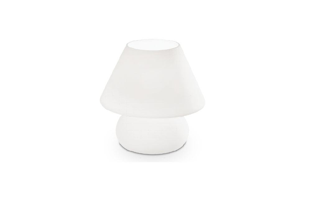 Ночник PRATO TL1 SMALL BIANCO 074726 Ideal Lux, Тип Прикроватный, Вид Лампа