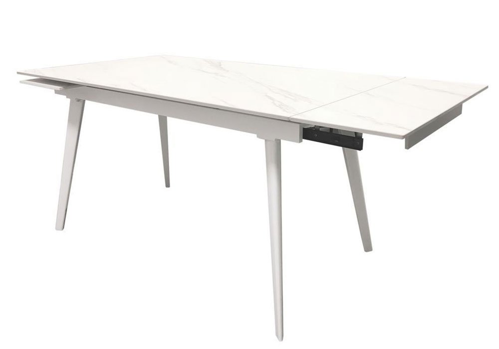  Купити Столи Кухонний розкладний стіл "Hugo Carrara White" Concepto