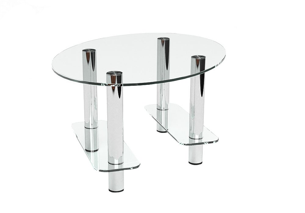 Недорого Журнальні столики і столи стіл журнальний скляний "Юніор 65" Діана