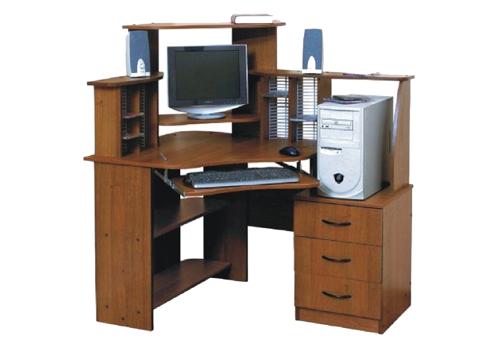 Кутовий компютерний стіл Доріс Ніка-Меблі, Ширина 130см