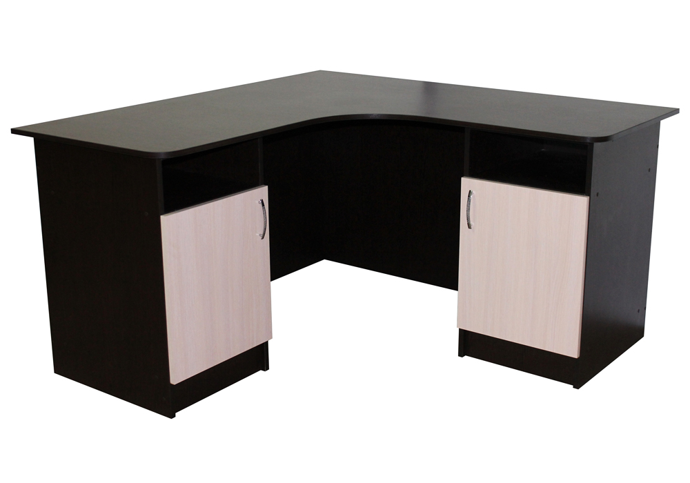  Кутовий офісний стіл ОН-68/1 Ніка-Меблі , Глибина 140см, Висота 75см