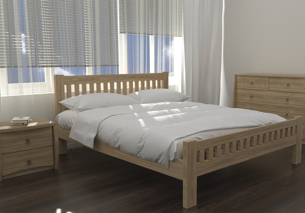  Купити Дерев'яні ліжка Ліжко "Луїзіана" 90х200 Meblikoff