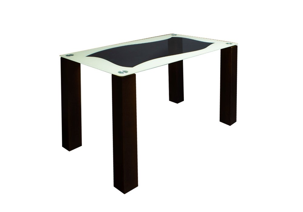  Недорого Кухонные столы Стол обеденный стеклянный "Волна 91" Диана