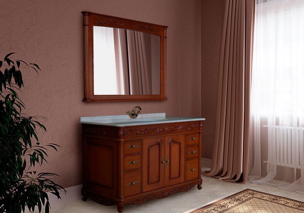  Недорого Меблі для ванної кімнати Дзеркало для ванної "Olympia" Marsan