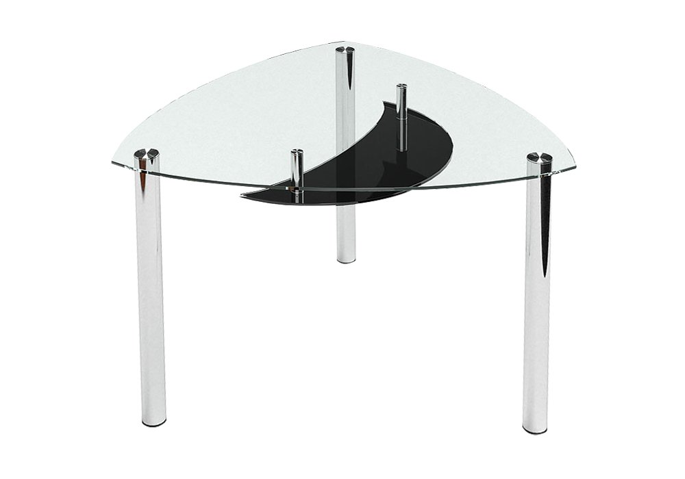  Купить Кухонные столы Стол обеденный стеклянный "Луна 70" Диана