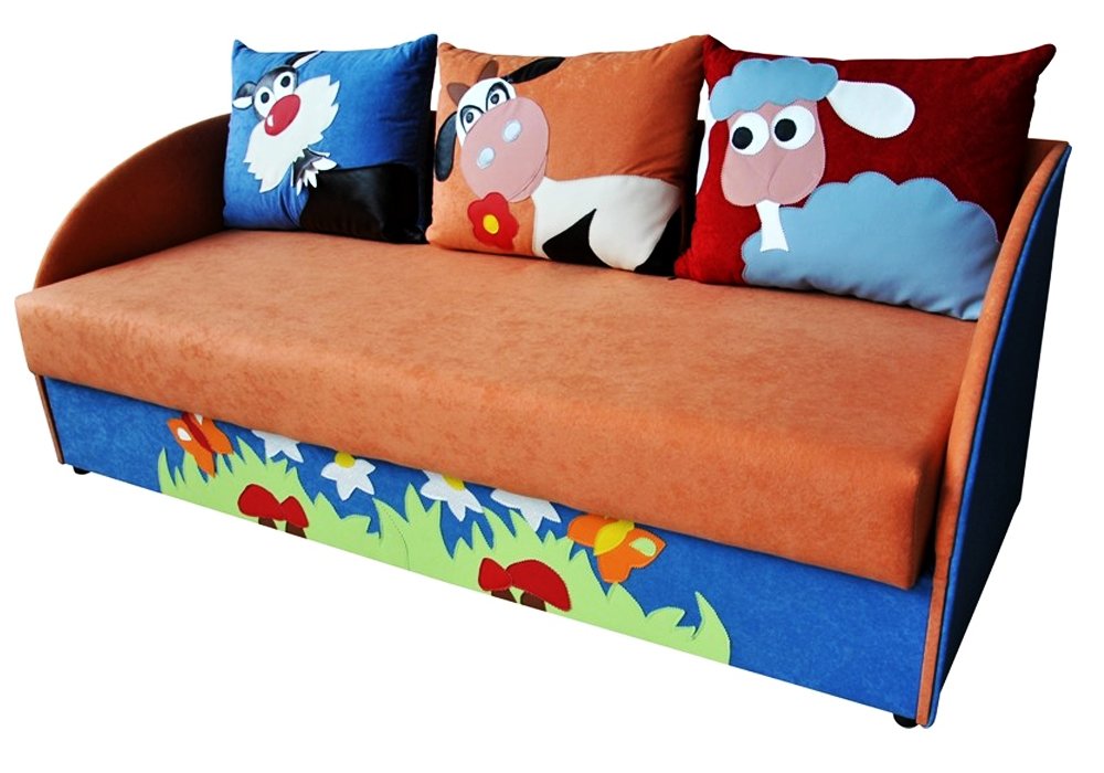  Недорого Дитячі дивани Дитячий диван "Мульти Домашні тварини" Ribeka