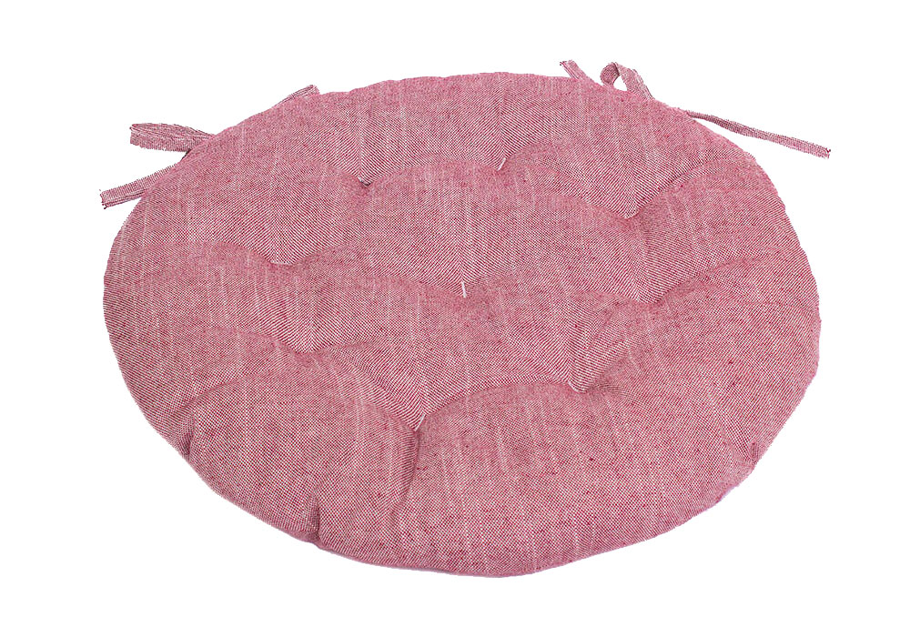 Декоративна подушка на стілець кругла Bohema Прованс, Ширина 40см