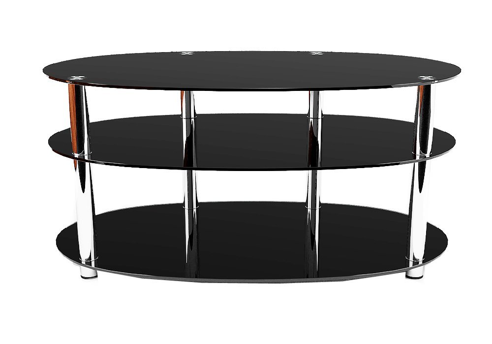 Купити Тумби під телевізор Тумба ТВ скляна "Гретта 125" Діана