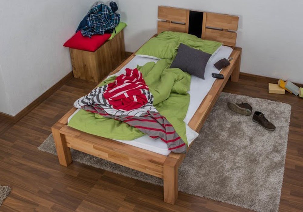  Купити Дерев'яні ліжка Ліжко "b104" 90х200 Mobler