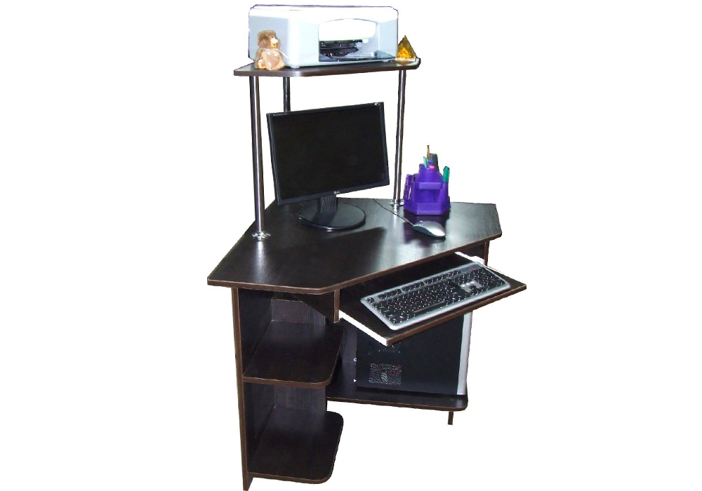 Угловой компьютерный стол "Феба+" Ника-Мебель