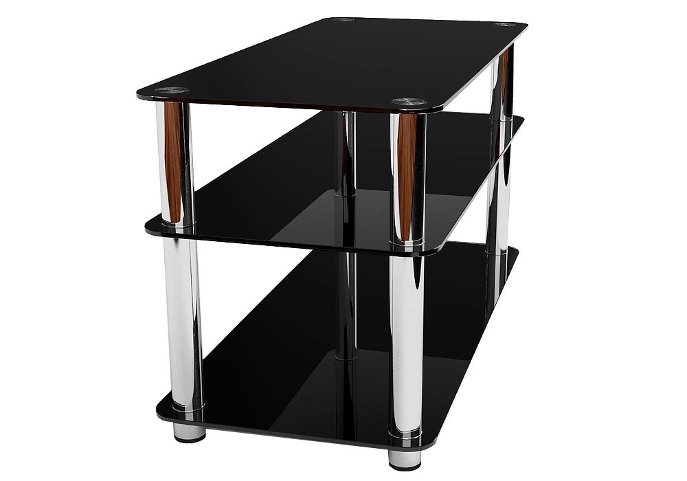 Недорого Тумби під телевізор Тумба ТВ скляна "Шева 130" Діана