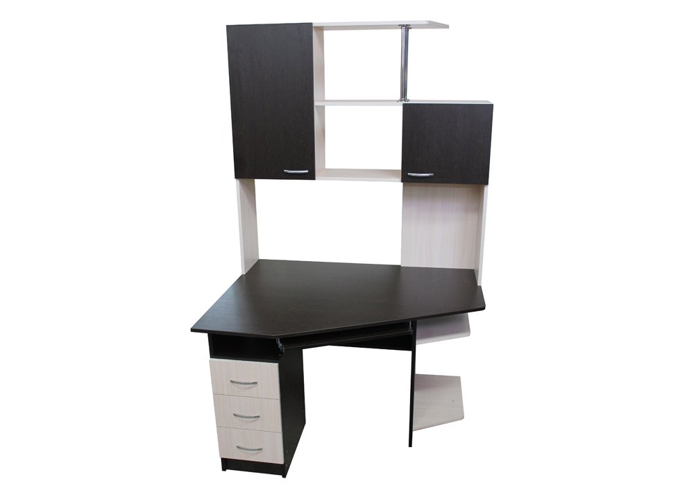  Недорого Столы Угловой компьютерный стол "Гефест" Ника-Мебель