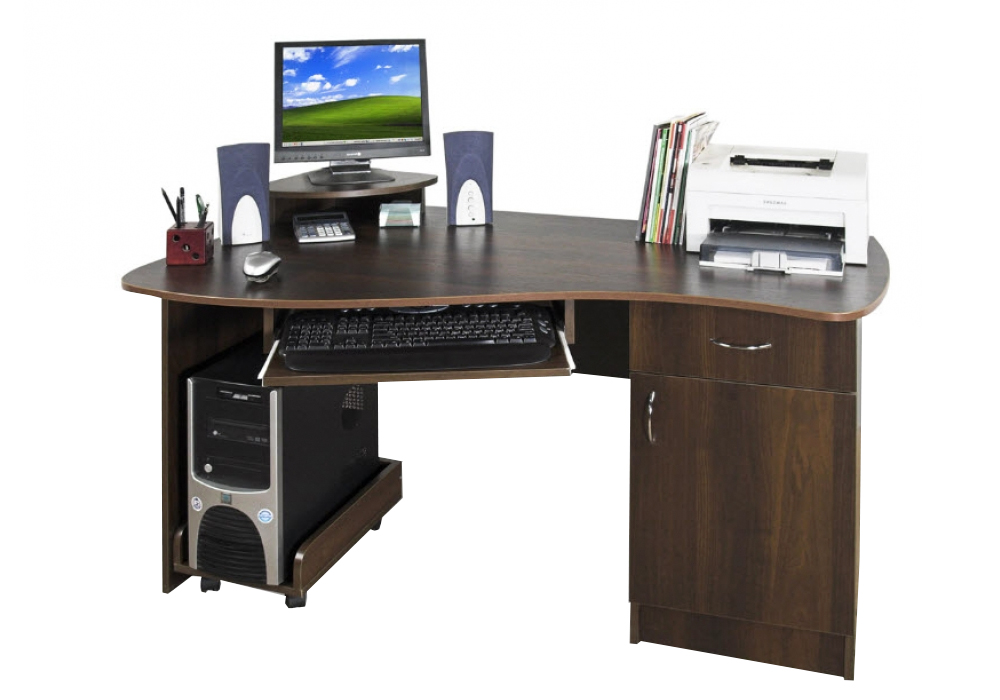 Компьютерный стол СКТ-4 Тиса Мебель, Тип Письменный, Ширина 140см