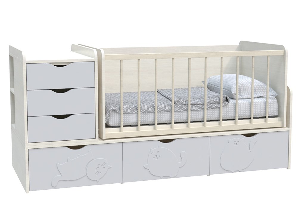  Купити Дитячі ліжка Дитяче ліжко-трансформер "Binky ДС504А" ART in HEAD