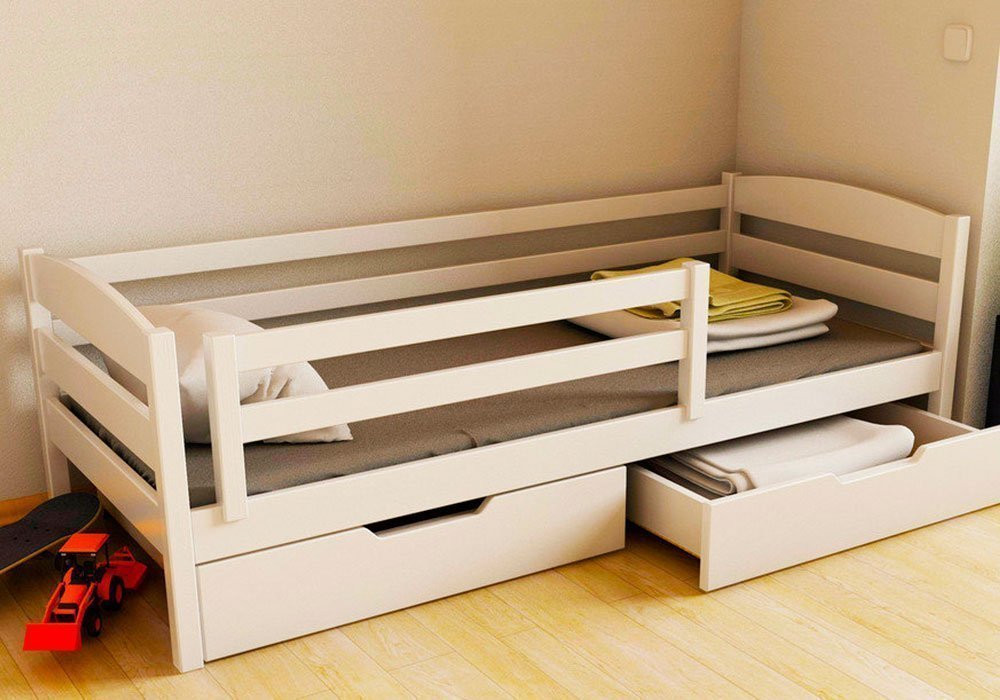  Купити Дитячі ліжка Дитяче ліжко "Хьюго" 70х140 Шарк