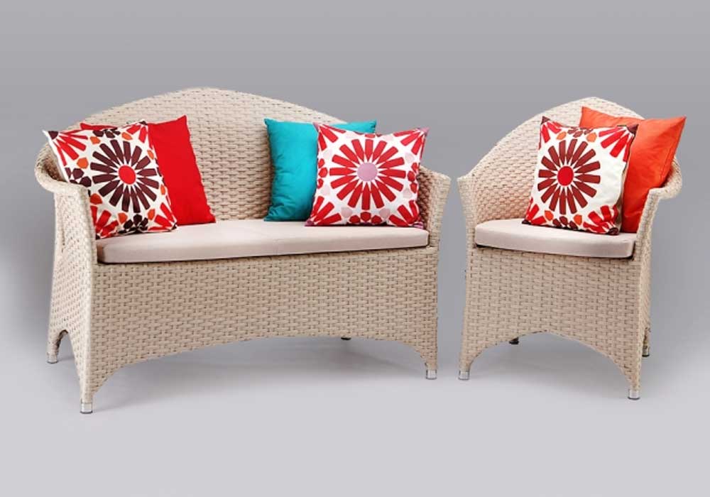  Купить Плетеная мебель из ротанга Диван двухместный "Марокко" Pradex