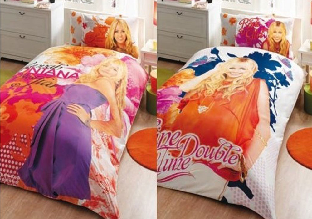 Постельное белье Hannah Montana Bright - Disney подростковое Tac, Количество спальных мест Двуспальный