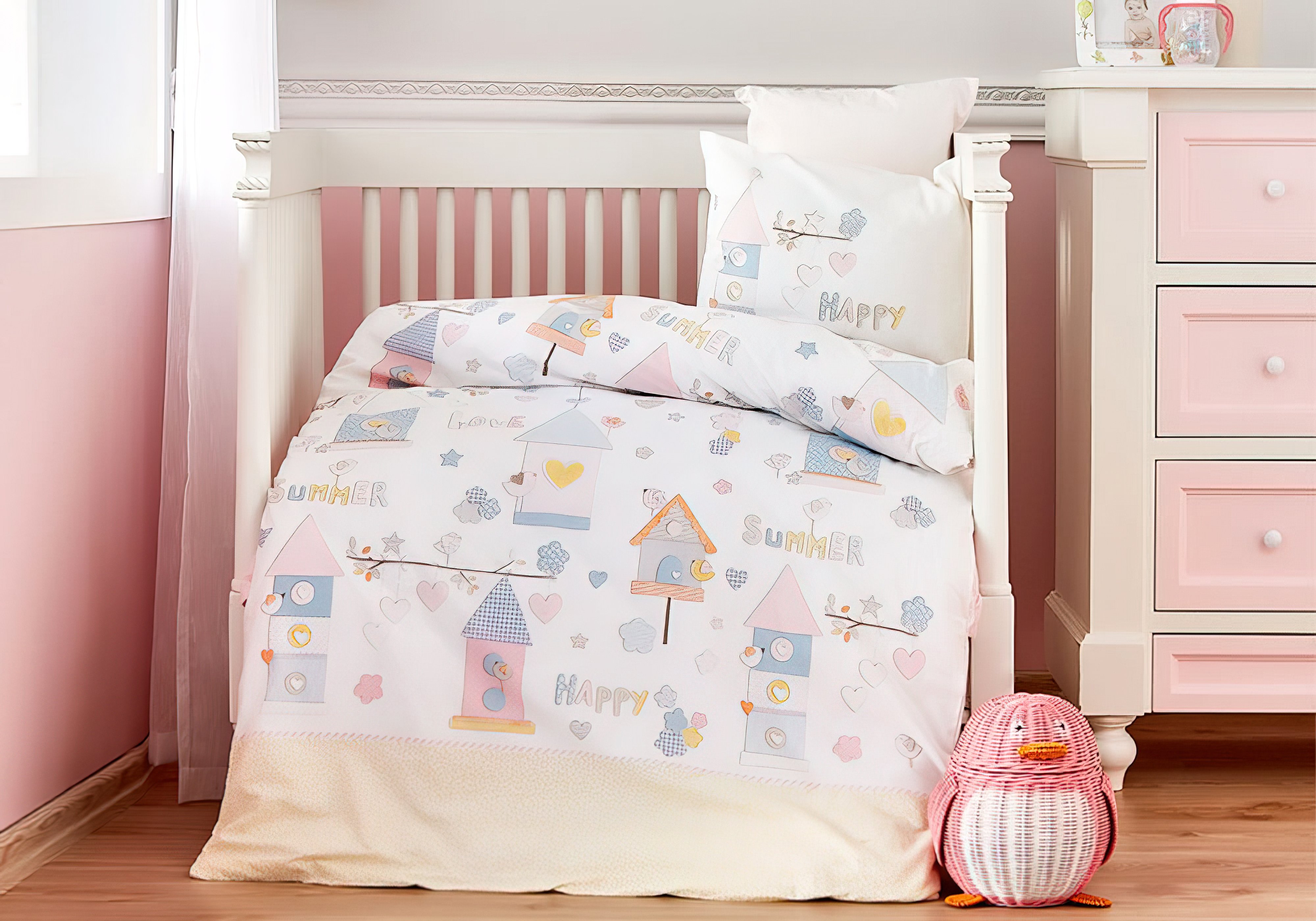 Комплект детского постельного белья Happy Karaca Home, Количество спальных мест Полуторный