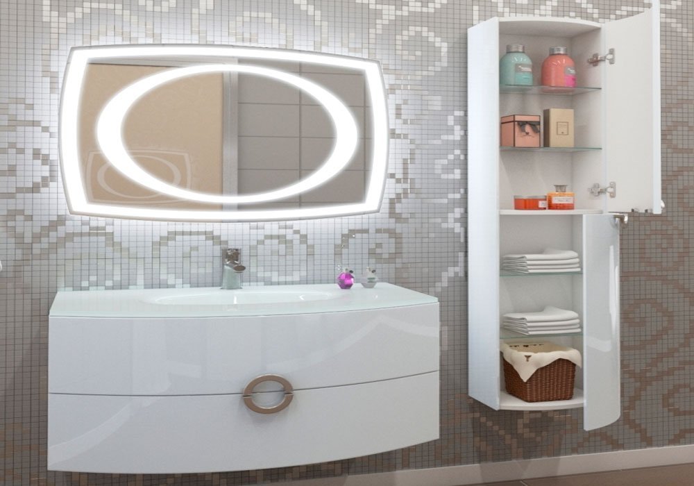  Недорого Меблі для ванної кімнати Комплект меблів для ванної "Beatrice" Marsan 