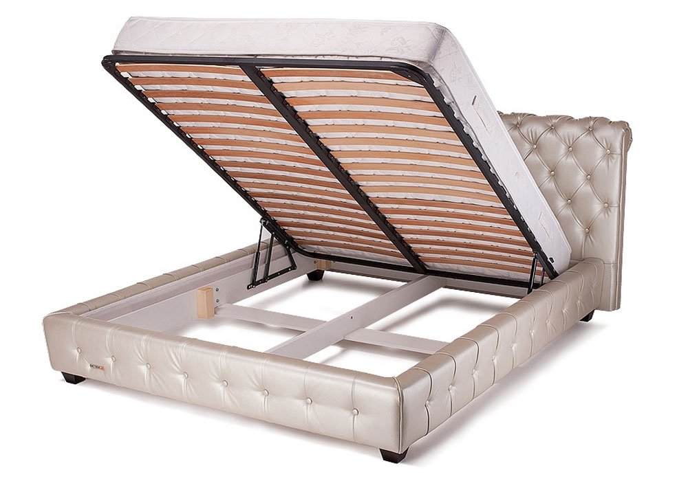  Купити Ліжка Ліжко з підйомним механізмом "Камелія" 120х190 Матролюкс