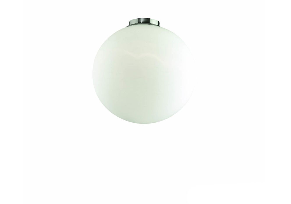 Светильник MAPA BIANCO PL1 D40 059839 Ideal Lux, Форма Шар, Цвет Белый, Размер Высокий